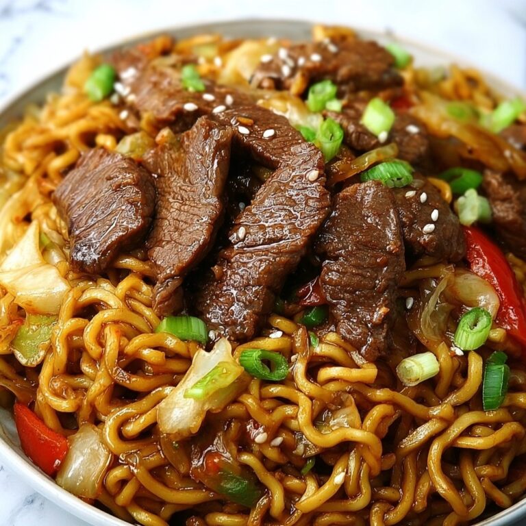 Steak Stir-Fried Ramen Recipe