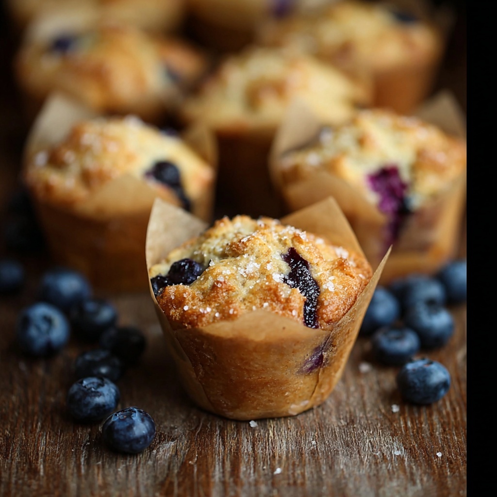 Nana's Best Blueberry Muffins Recipe - Recipe Image