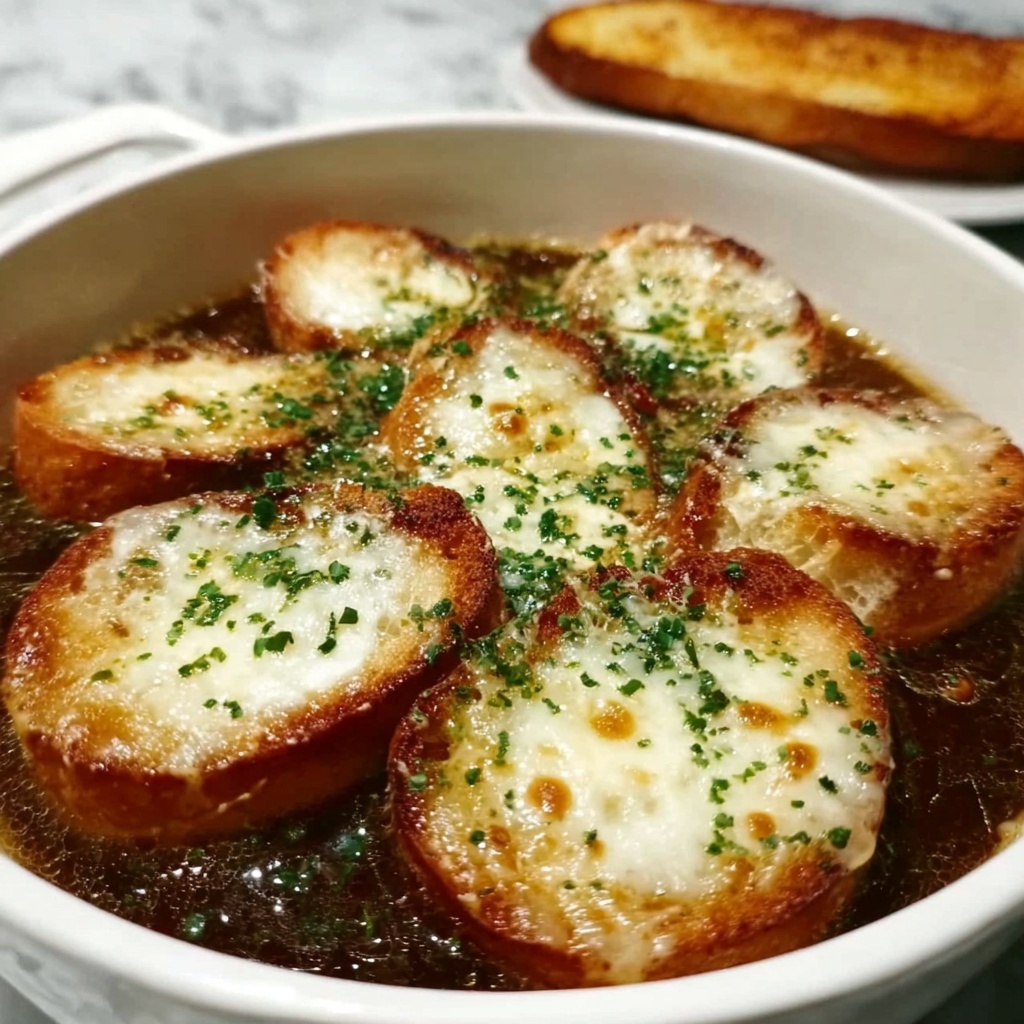 Homemade French Onion Soup Recipe - Recipe Image