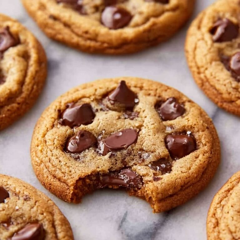 Brown Butter Sourdough Discard Chocolate Chip Cookies Recipe