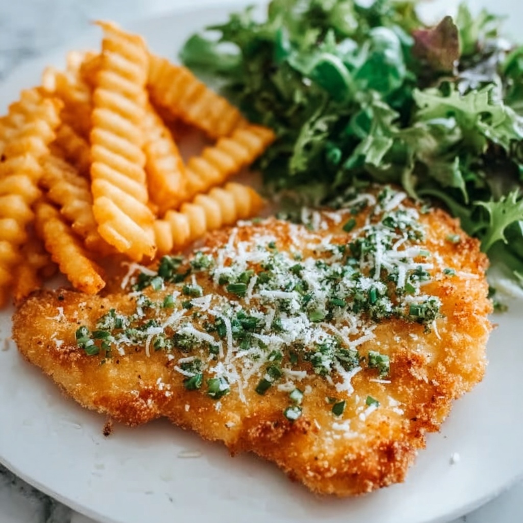 Baked Garlic Parmesan Chicken Tenders with Dipping Sauce and Fresh Salad Recipe - Recipe Image